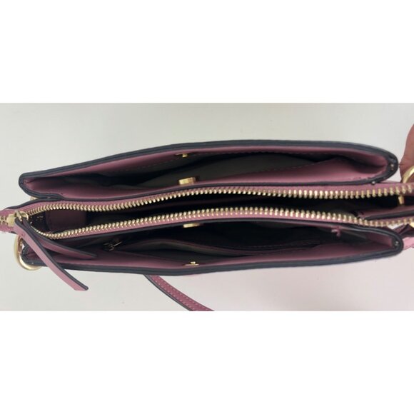 Nine West Womens Dusty Orchid Crossbody Purse Bag Purple - Picture 8 of 15